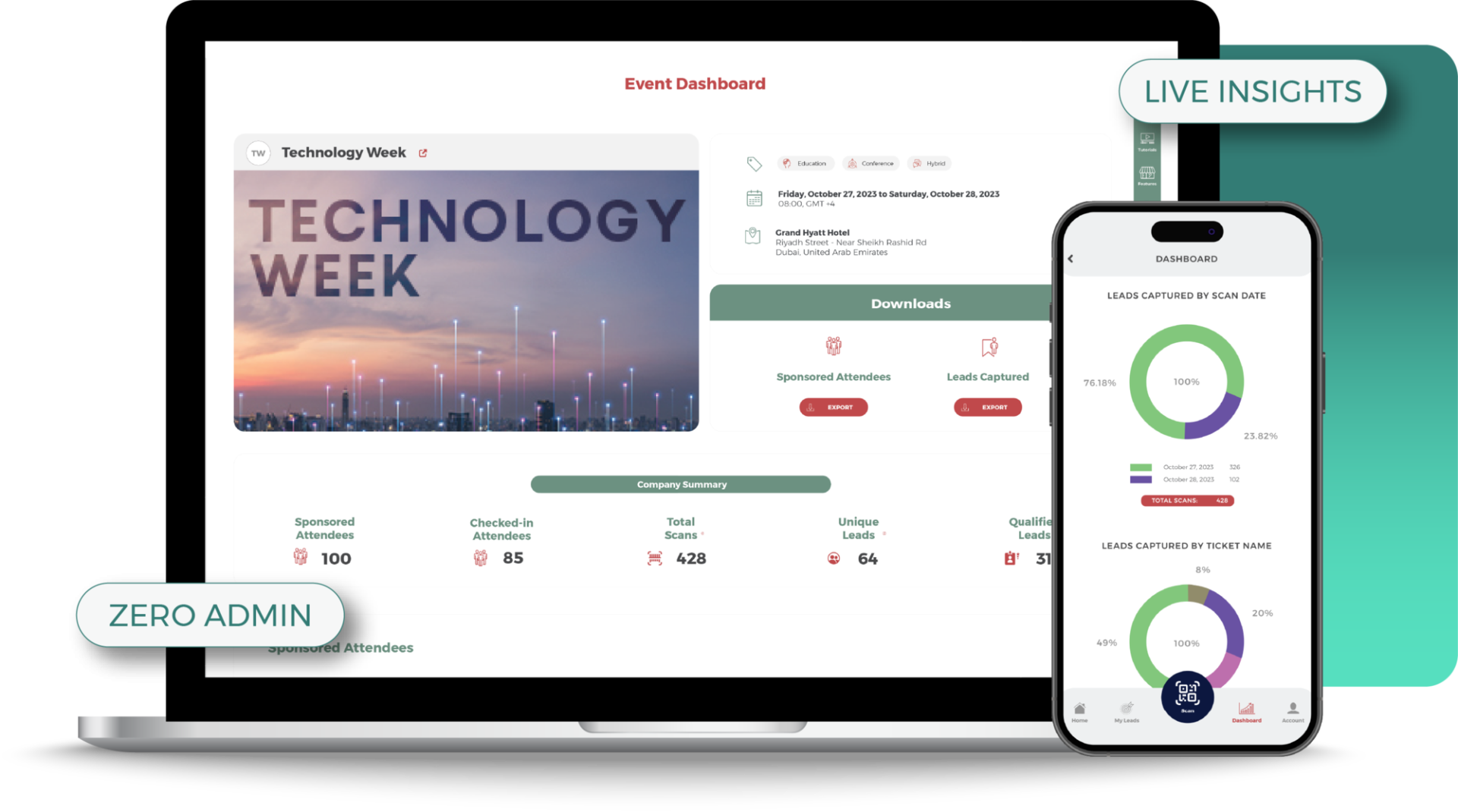 Sponsor and Exhibitor Leads — event dashboard Sponsor and Exhibitor Leads — event dashboard